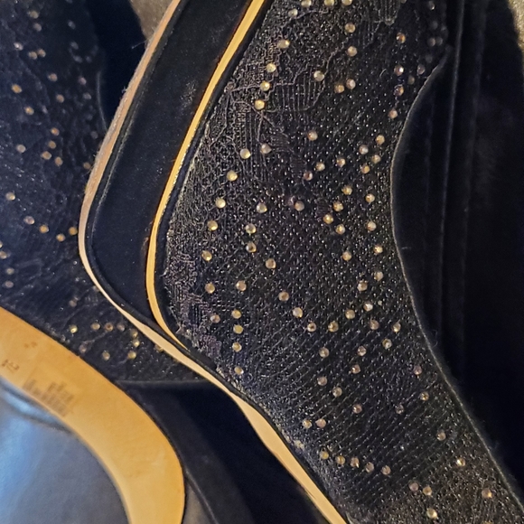 BCBGMaxAzria black sling back heels Pippa Size 7 - Picture 6 of 15